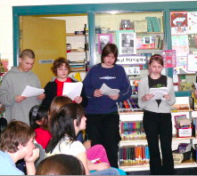 Kids doing Readers Theater Readers Theater