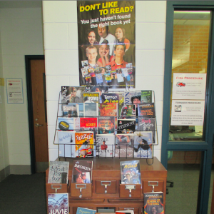 CLASS DISPLAY HIP BOOKS