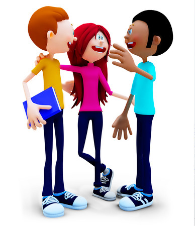 TEENS TALKING CLIPART TEENS TALKING CLIPART