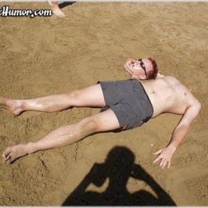 Headless man