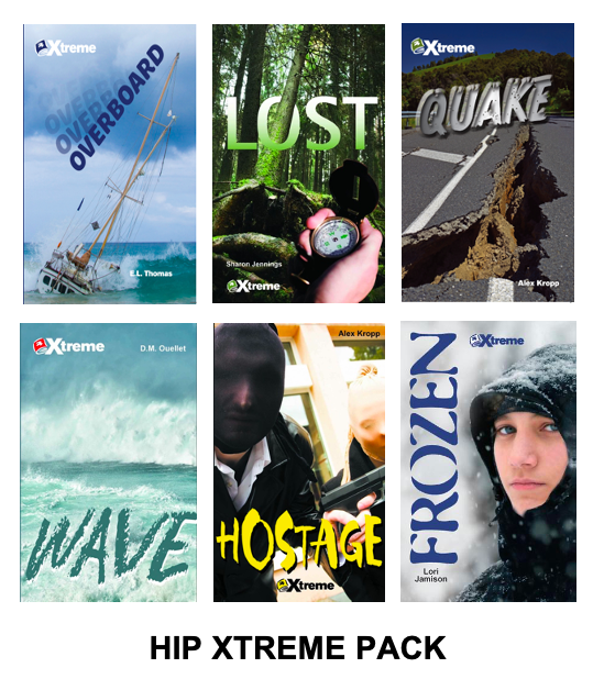 HIP Xtreme Pack- 6 exciting novels for teens and preteens