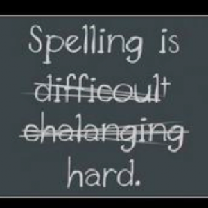 Spelling is Difficult