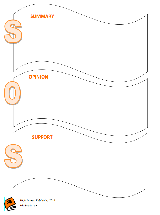 Graphic Organizers Hip Books