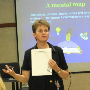 Lori presenting