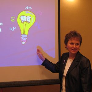 Lori Presenting 3