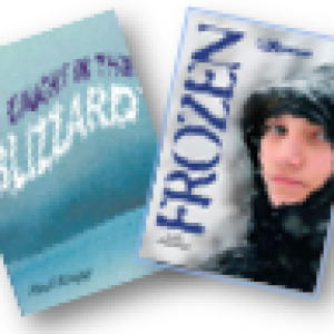Frozen & Caught in the Blizzard Book Covers