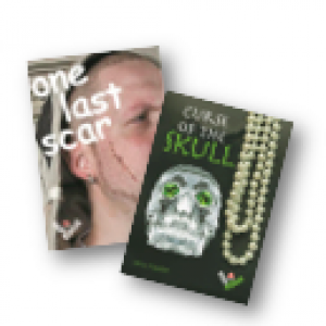 Curse of the Skull & One Last Scar Book Covers