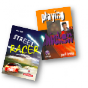 Street Racer & Playing Chicken Book Covers