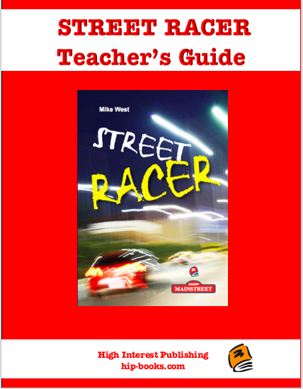 Teacher's Guide for Street Racer from HIP Books