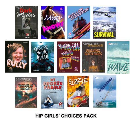 Girls Choices Book Covers (new 06-22)