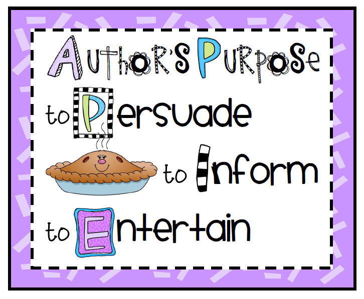 Author's Purpose: Why should we care? - HIP Books