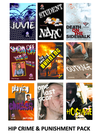 HIP Crime & Punishment Pack - 9 novels for teens about trouble with the law