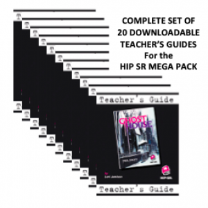 20 downloadable Teacher's Guides for each of the novels in the HIP SR Megapack for teen and preteen readers