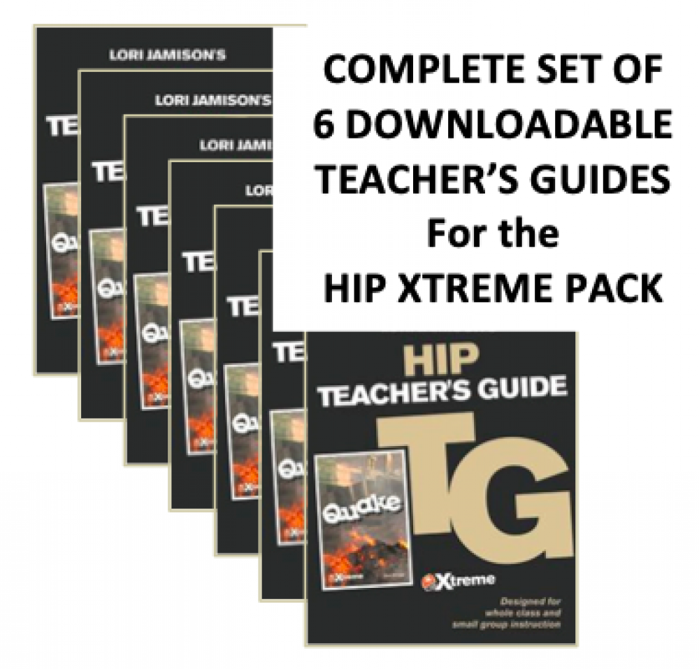 Discounted set of 6 Teacher's Guides for each of the novels in the HIP XTREME Pack