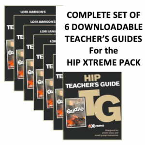 Discounted set of 6 Teacher's Guides for each of the novels in the HIP XTREME Pack