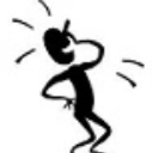 Cartoon image Person Laughing