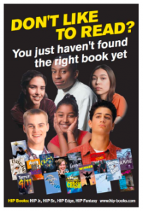 Don't like to read poster