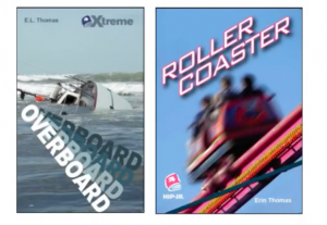 Overboard and Roller Coaster Book Covers