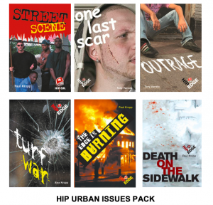 HIP URBAN ISSUES PACK - 6 novels with urban settings for teens